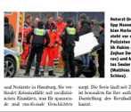 Foto von den Dreharbeiten Notruf Hafenkante in Harburg