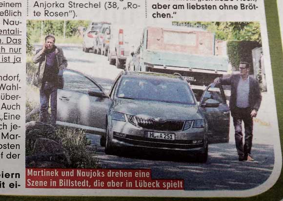 Dreharbeiten für Morden im Norden